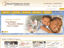 Tablet Screenshot of naturalhc.com